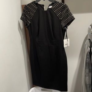 NWT Calvin Klein Black Dress Size 6